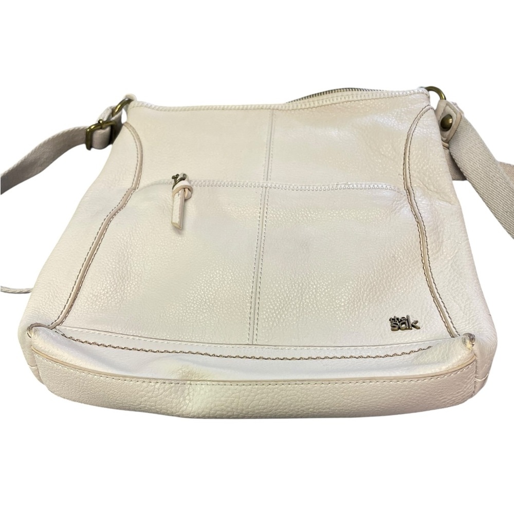 The Sak Off-White Crossbody Bag